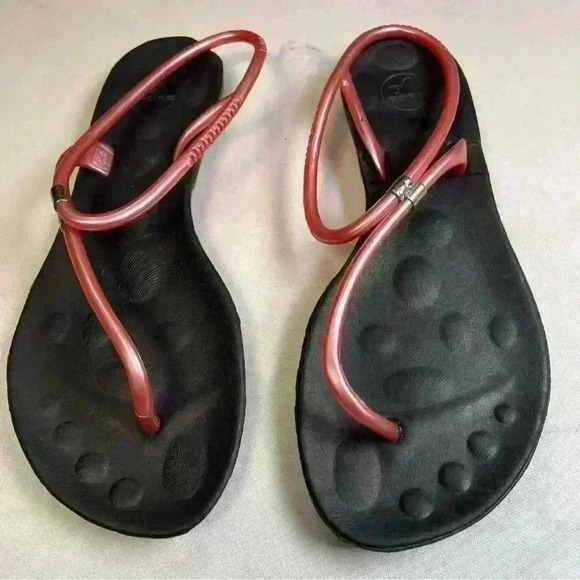 Goóc Lotus - Eco Sandal - 100% Rubber Sole - Made in Brazil Sz 5.5 new and fun - Picture 2 of 9